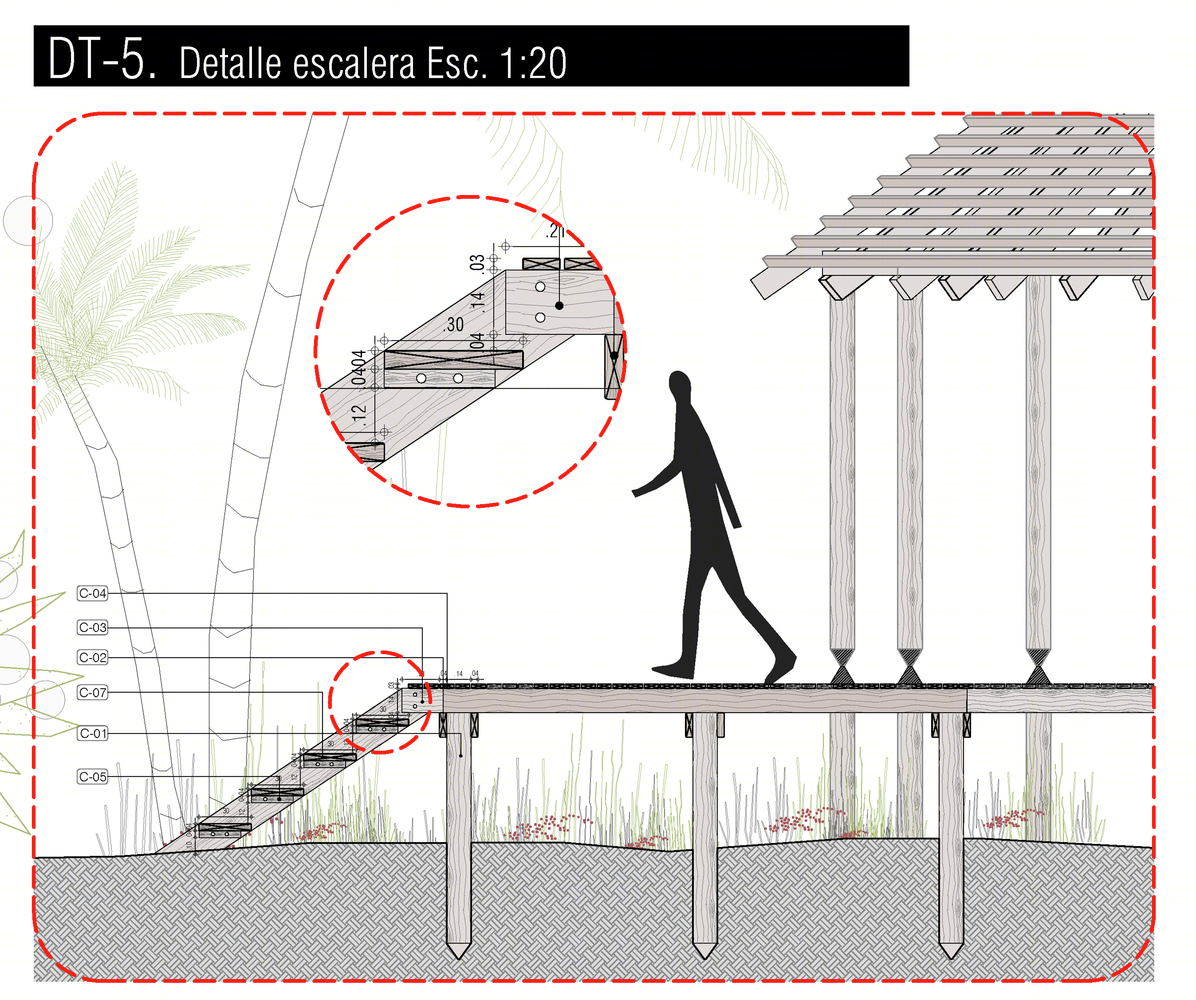 哥伦比亚Kipará DéEmbera游客村丨Juan Pablo Dorado,OficinaSuramericana de Arquitectura-46