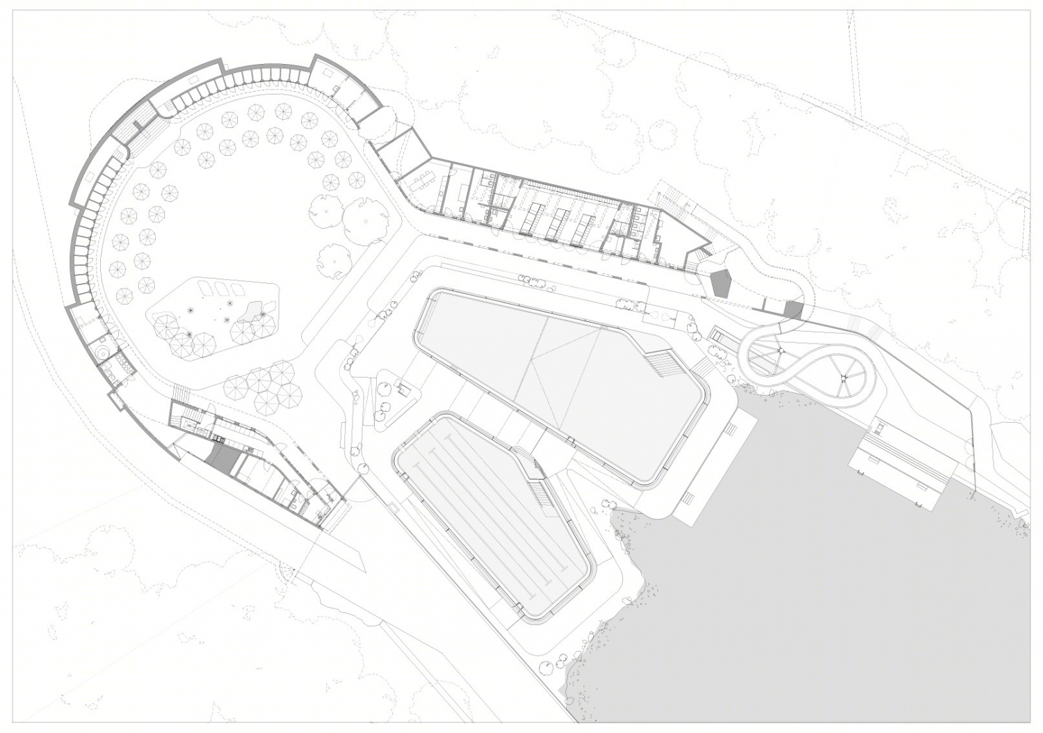 瑞士Géronde浴场翻新丨NAU & Drexler Guinand Jauslin Architekten-37