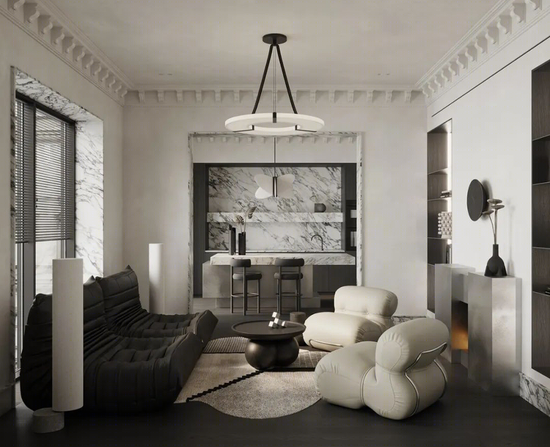 #艺术红边·安斯丨俄罗斯莫斯科丨MARIA BELOUSOVA INTERIOR-20