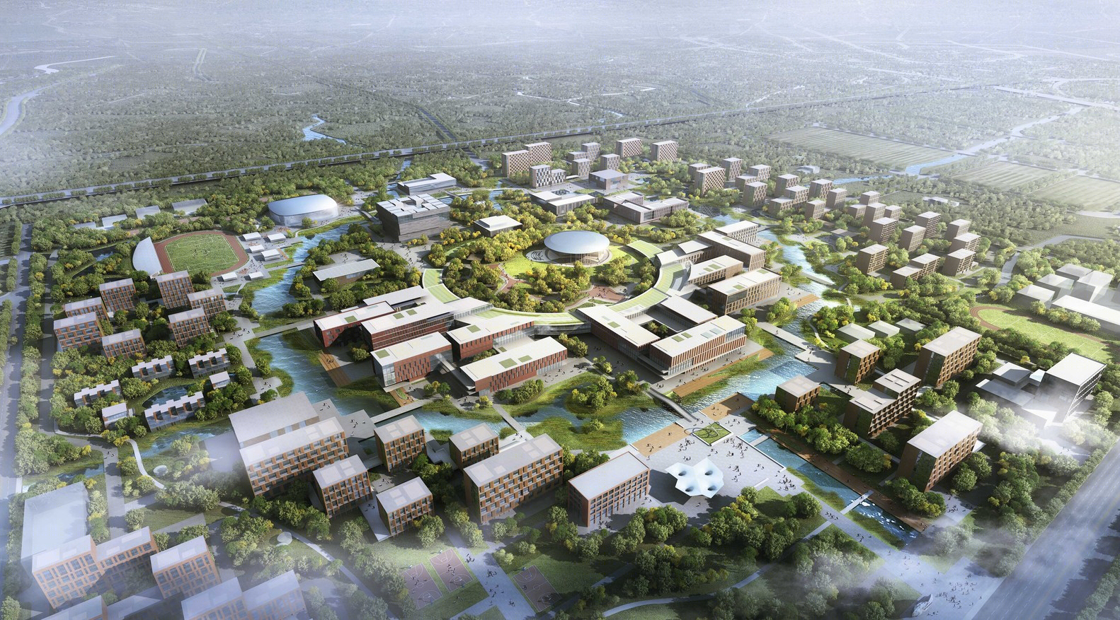 杭州西湖大学总体规划-10