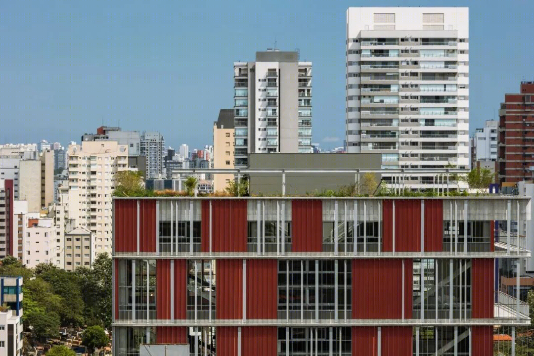 Pop + 多层办公楼 | 巴西景观中的现代建筑-23