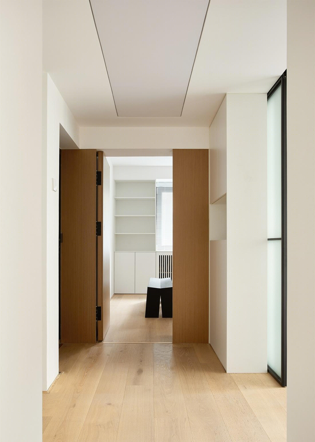 两户变一户,180㎡现代简约大平层改造-15