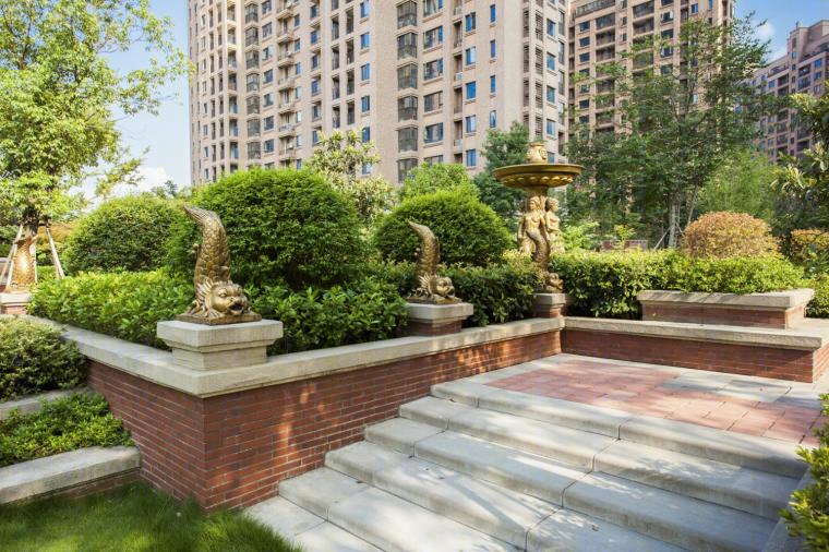 武汉万科金色城市住宅景观丨深圳市新西林园林景观有限公司-17