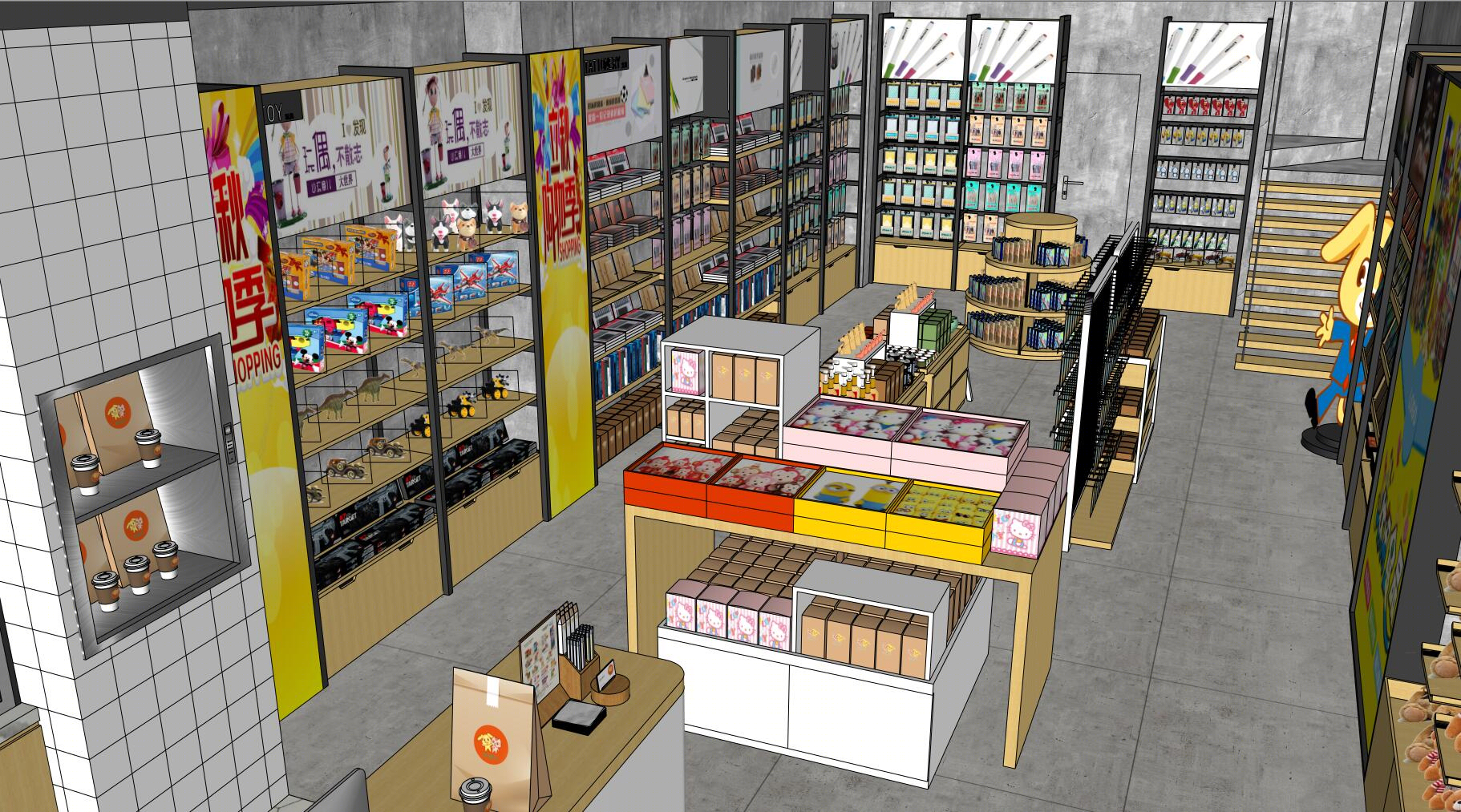 上海学思乐旗舰店，简约风格打造舒适空间-16