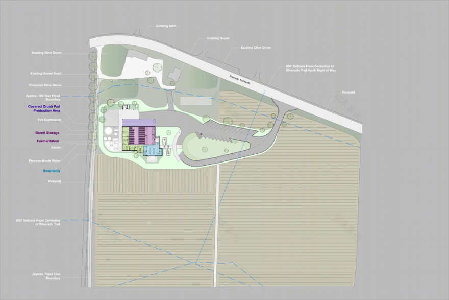 美国圣赫勒拿岛泰特斯酒庄(America St· Helena Titus Winery)丨MH Architects-37