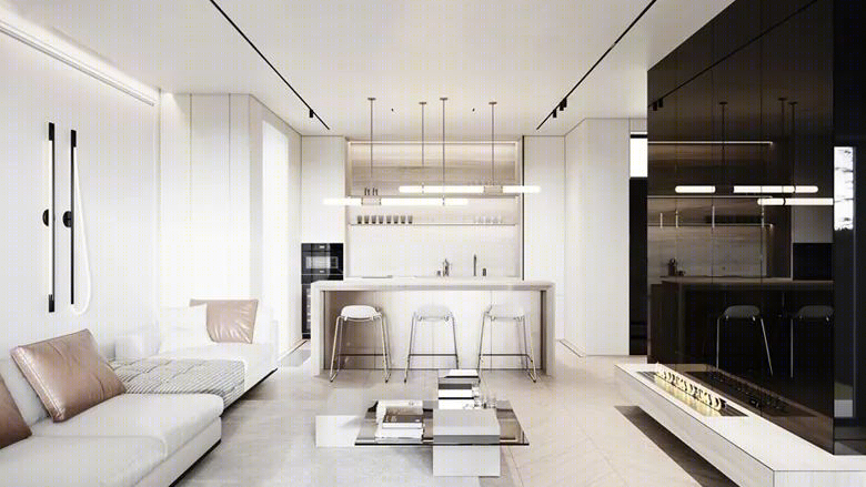 华沙 196㎡永恒经典现代轻奢私人住宅丨波兰华沙丨hilight.design 工作室-11