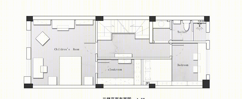 复古艺术空间，打造温馨别墅生活-9