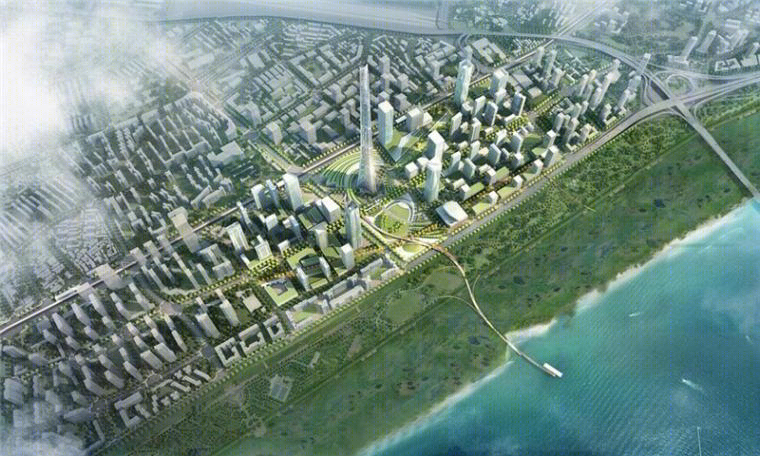 武汉滨江商务区景观规划-12
