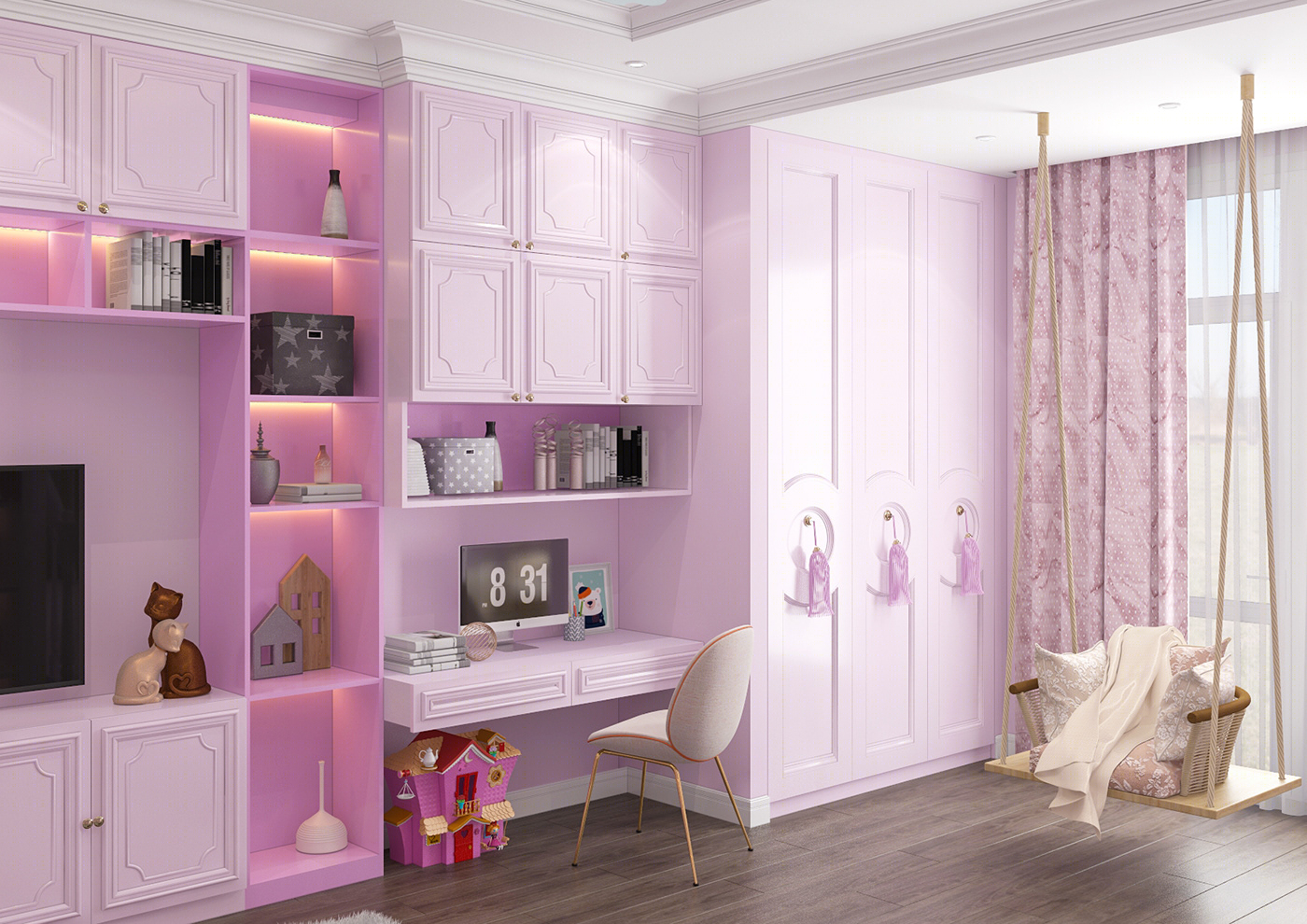 Girls bedroom(castle)-3