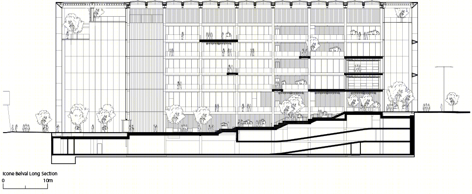 卢森堡ICÔNE办公大楼丨Foster + Partners-53