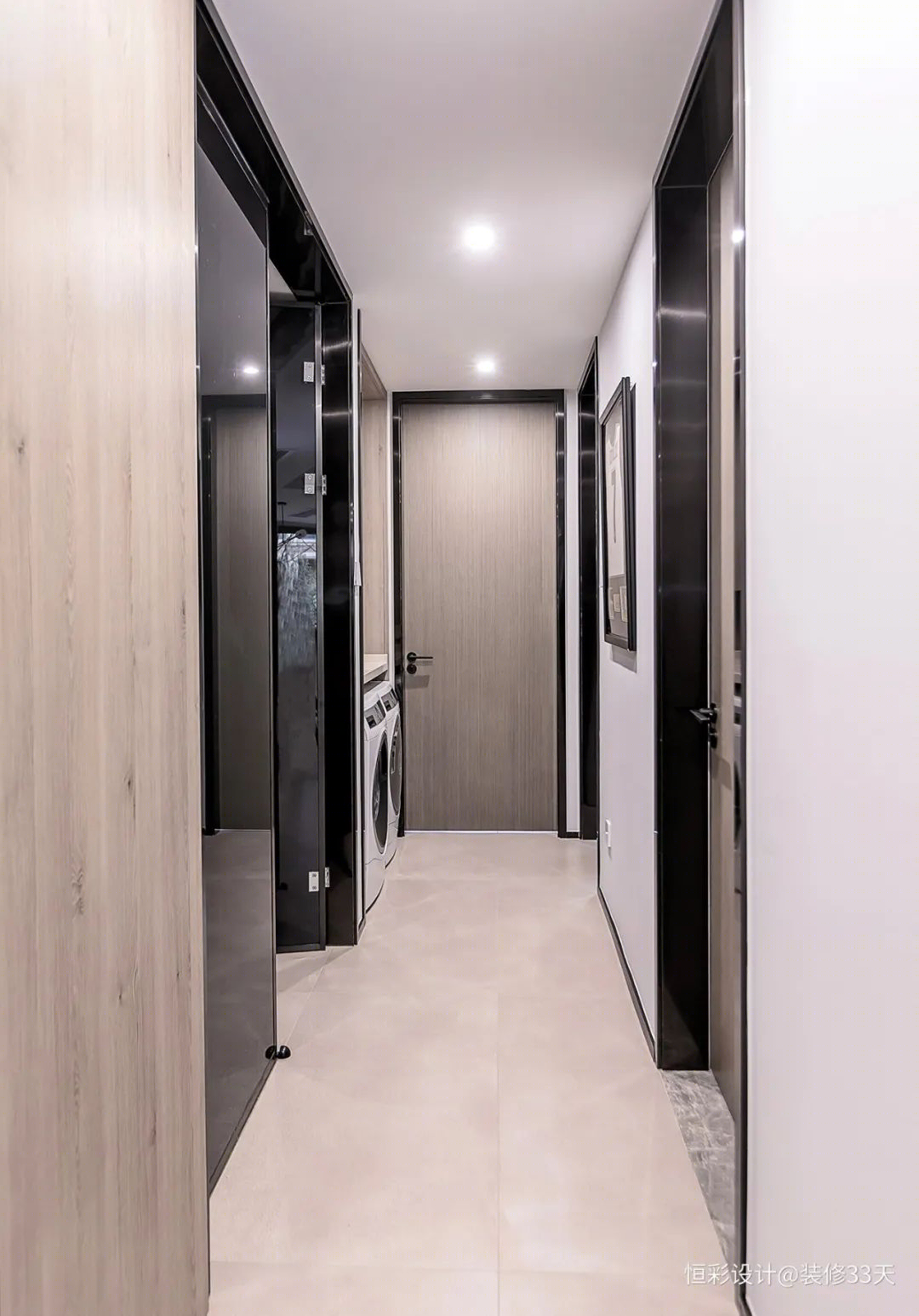 89 平北欧风家居丨中国杭州丨恒彩设计-27