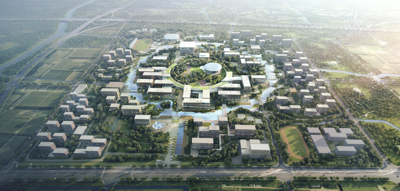 杭州西湖大学总体规划-11