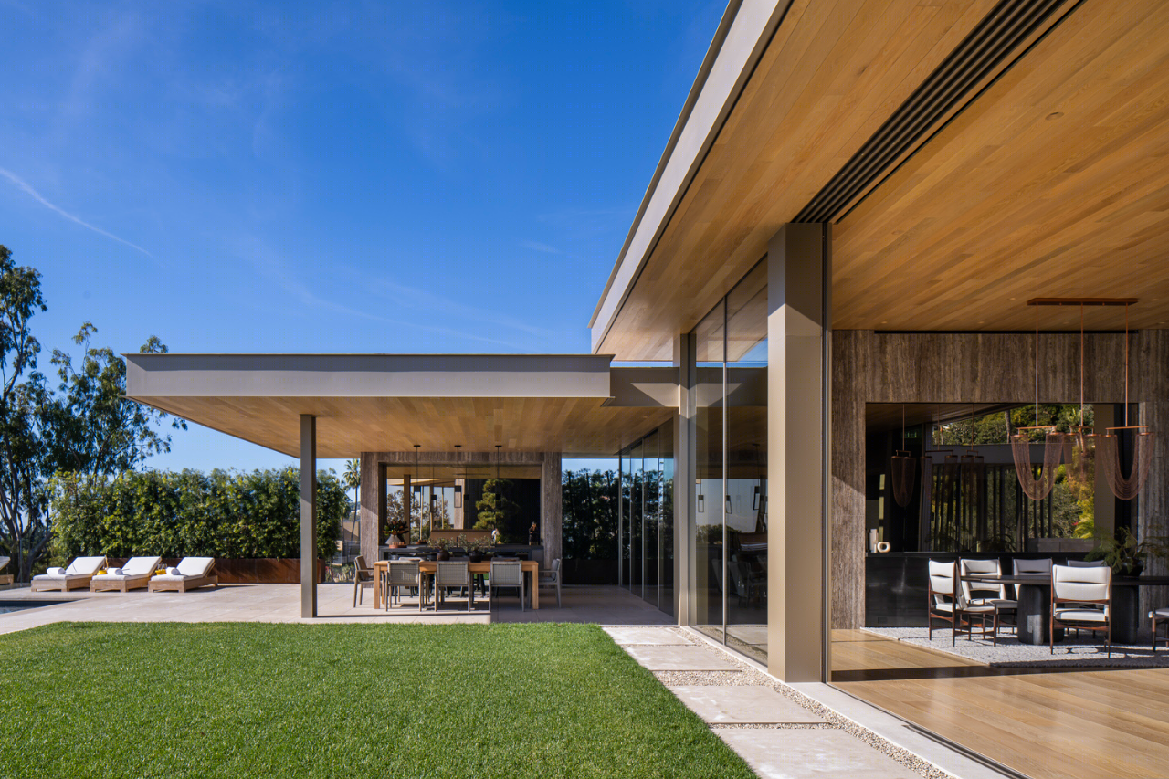 Laurel II House 比佛利山庄奢华别墅设计丨美国洛杉矶丨Annette English and Associates-30