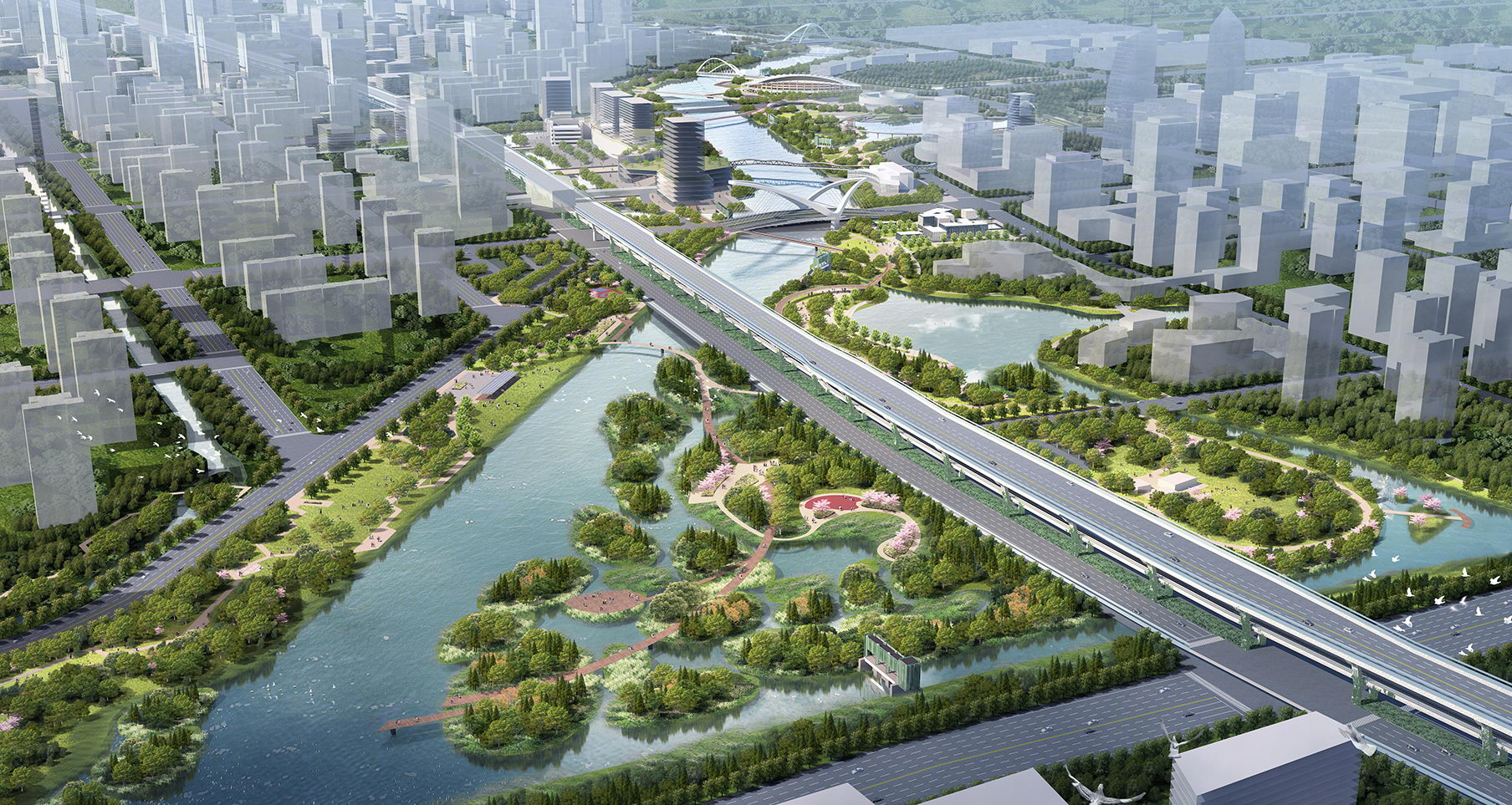 宁波奉化生态滨江公园-10