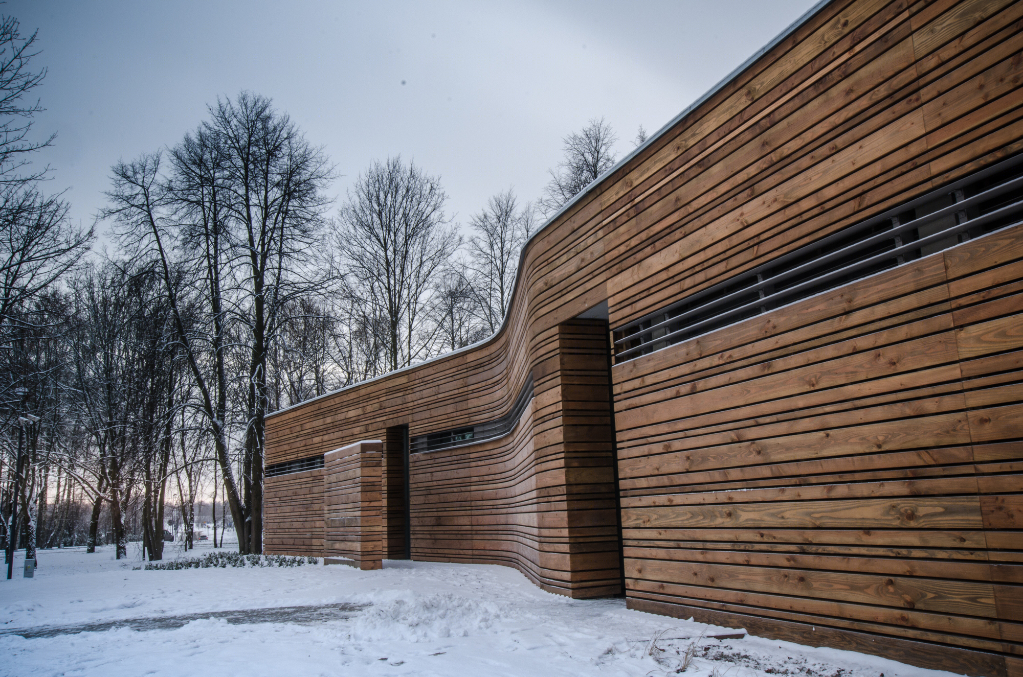 波兰奥尔什丁湖边休闲中心丨Dżus GK Architekci-27
