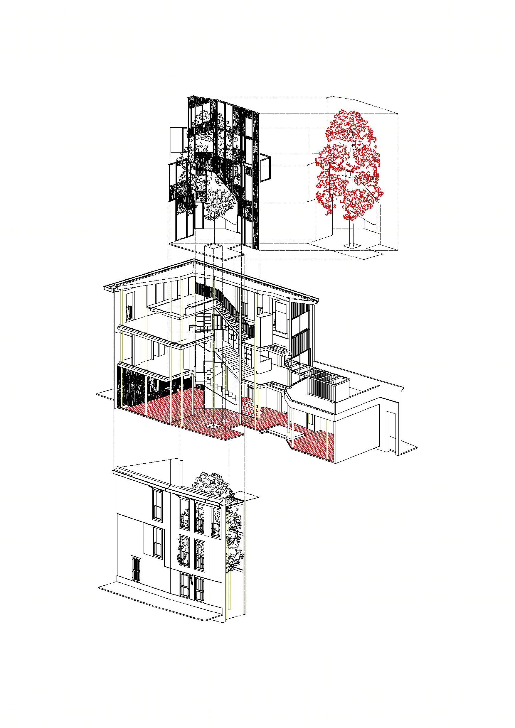 嵌于历史街区的灵动之家——NKO House-22