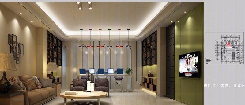 深圳盐田办公空间——现代时尚风格-12