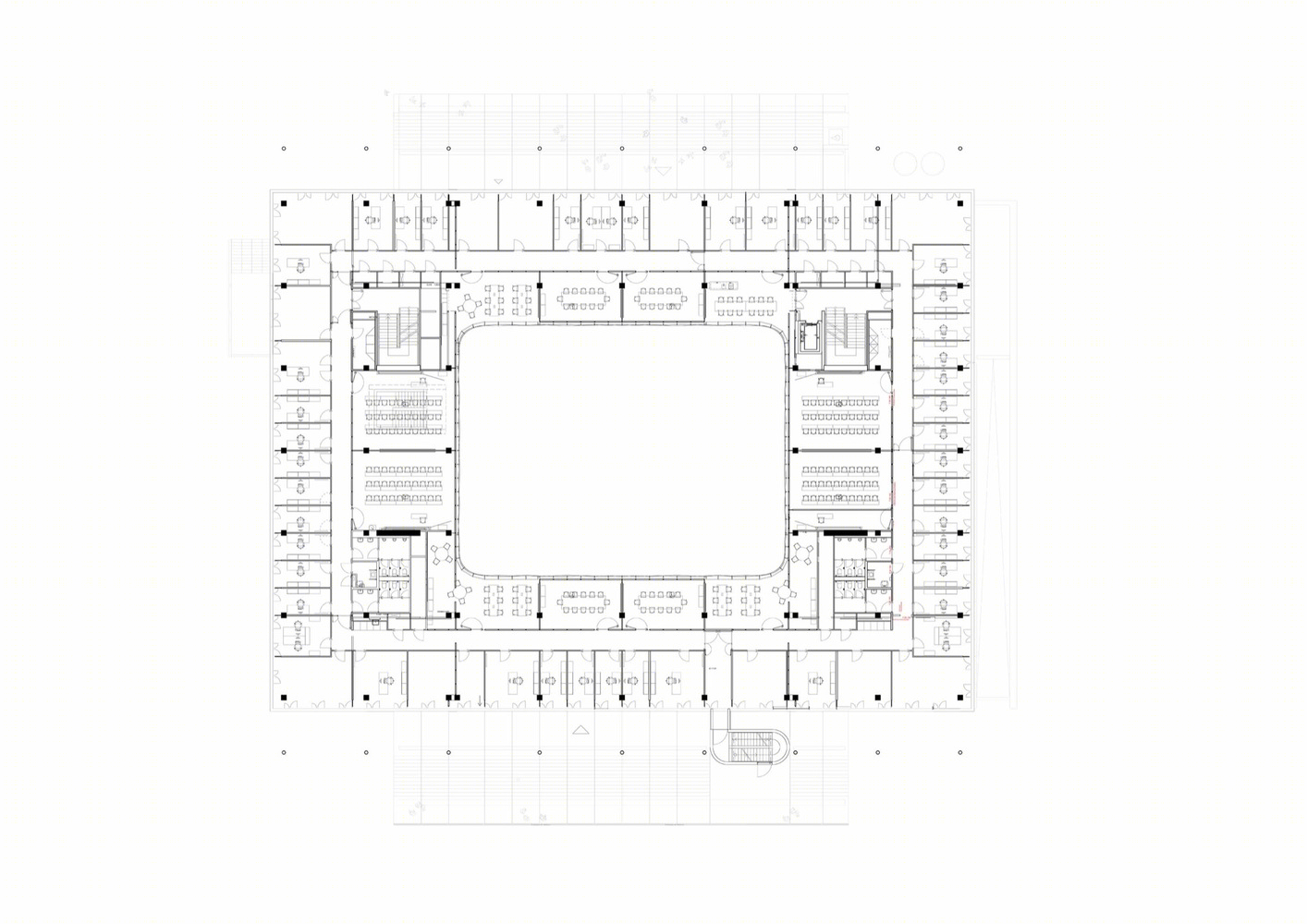 德国卡尔斯鲁厄大学数学研究所丨Ingenhoven Architects-23