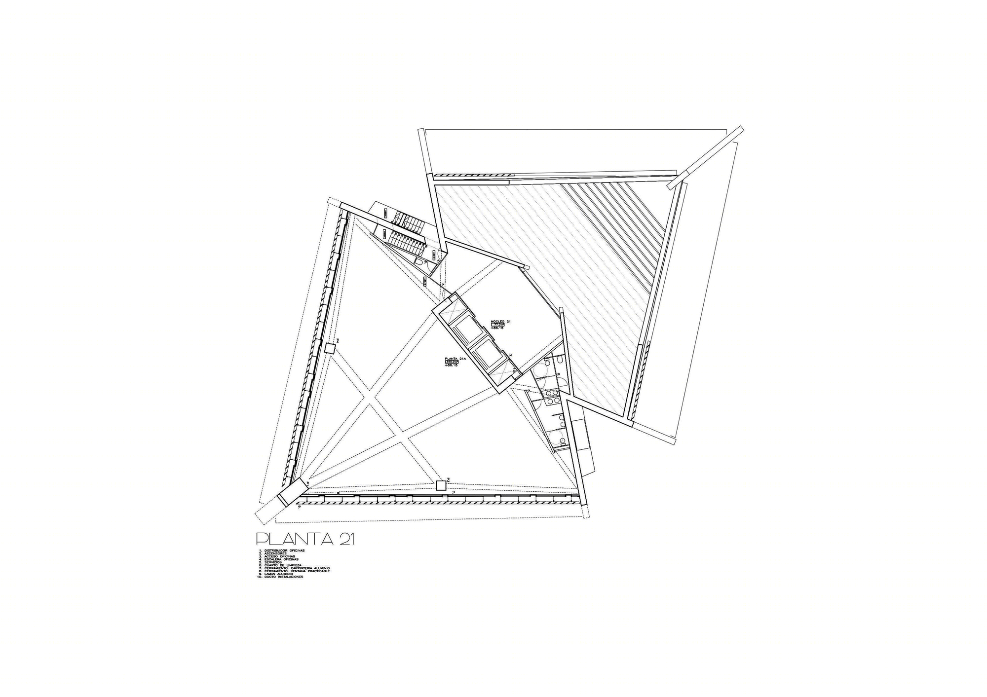 墨西哥 Cube 2 办公大楼丨Estudio Carme Pinós-35