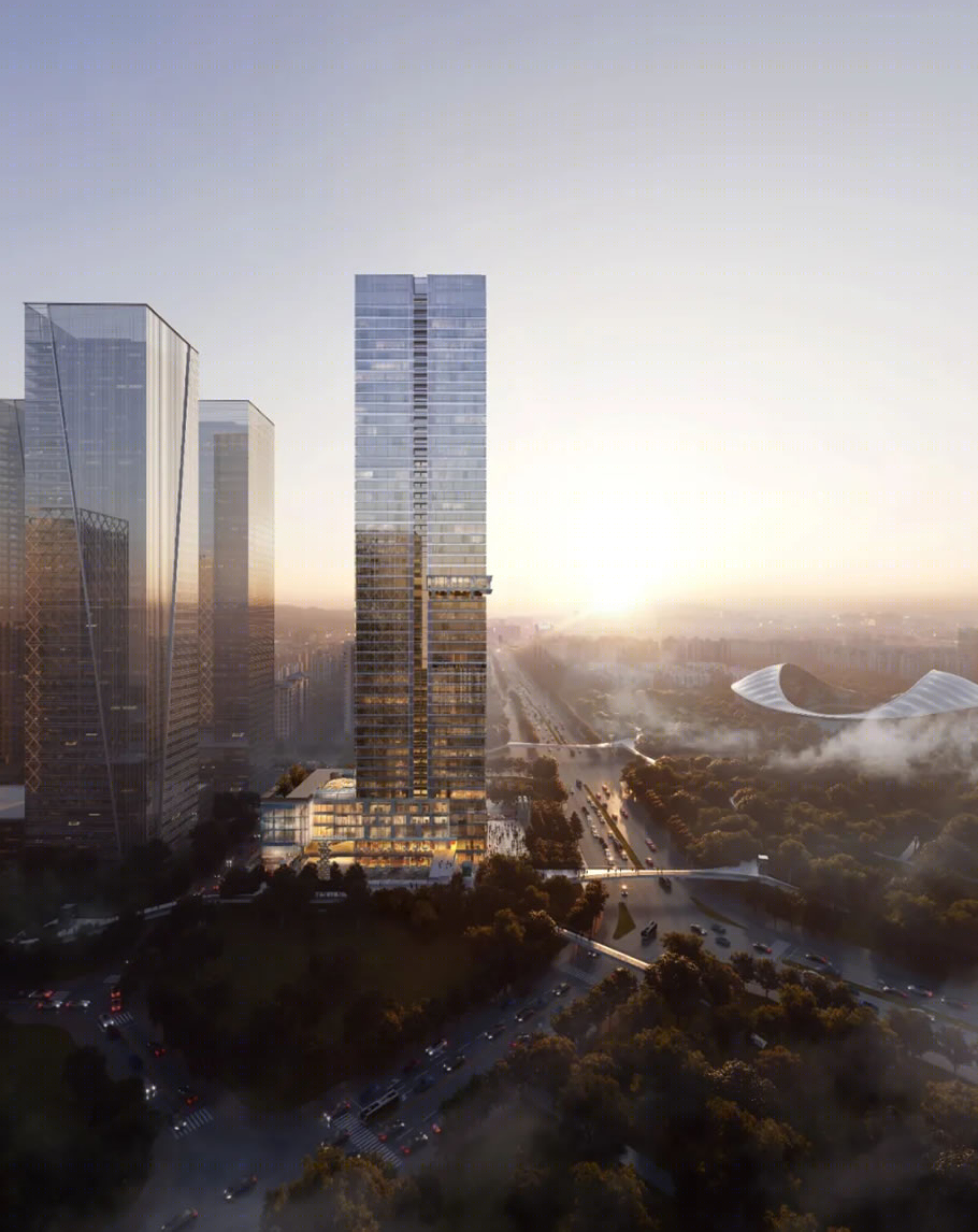 深圳华侨城宝辰大厦丨中国深圳丨深圳市库博建筑设计事务所有限公司(立方设计)-0