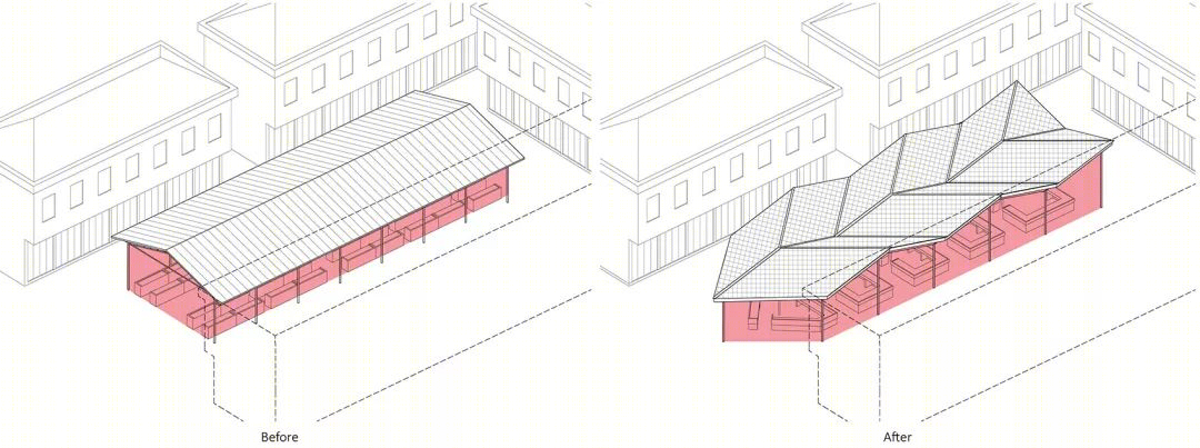 绍兴侠父村农贸市场改造,旧建筑新生-21