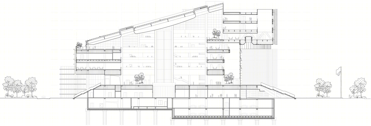 湖北省图书馆新馆丨中信建筑设计研究总院有限公司-46