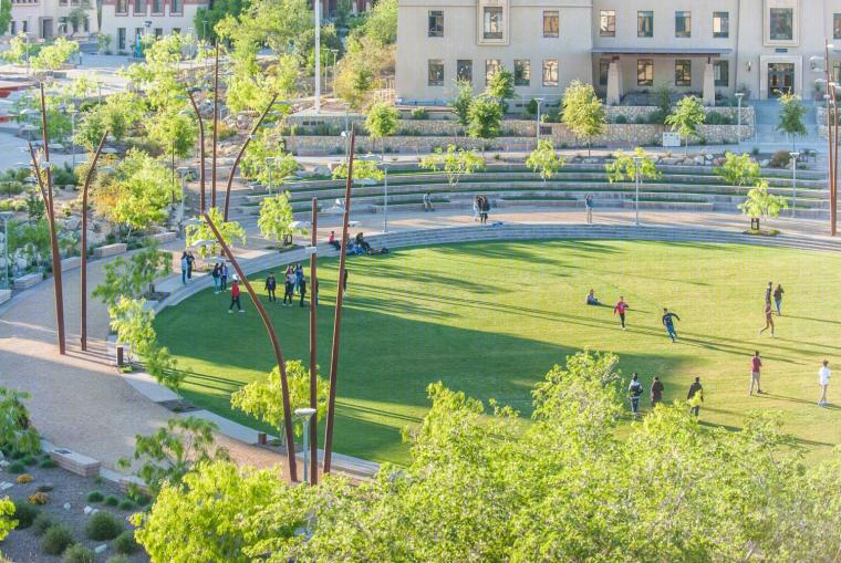 德州大学 El Paso 校区世纪广场-20