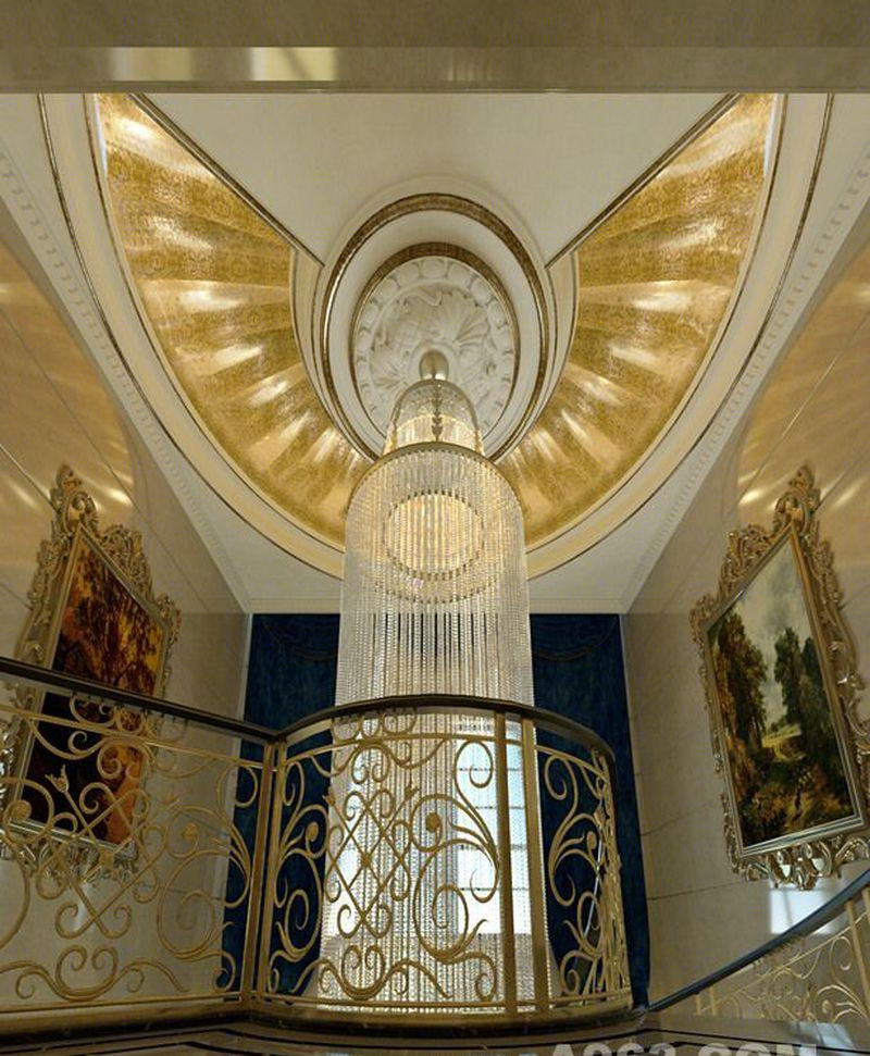 广州番禺祈福新村 600 平米法式新古典别墅设计-25