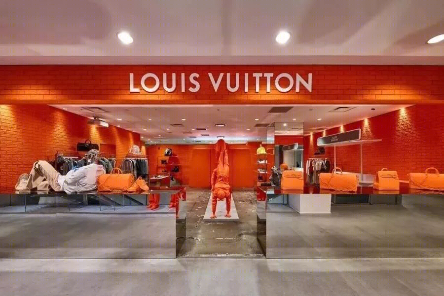 LV 快闪店设计风靡全球，绿色纽约、橙色芝加哥、红色北京-31