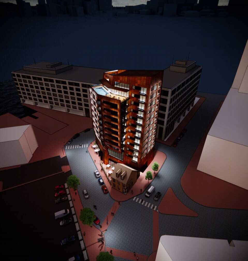 “Harbor House”公寓丨马里丨GriD architects pc-4