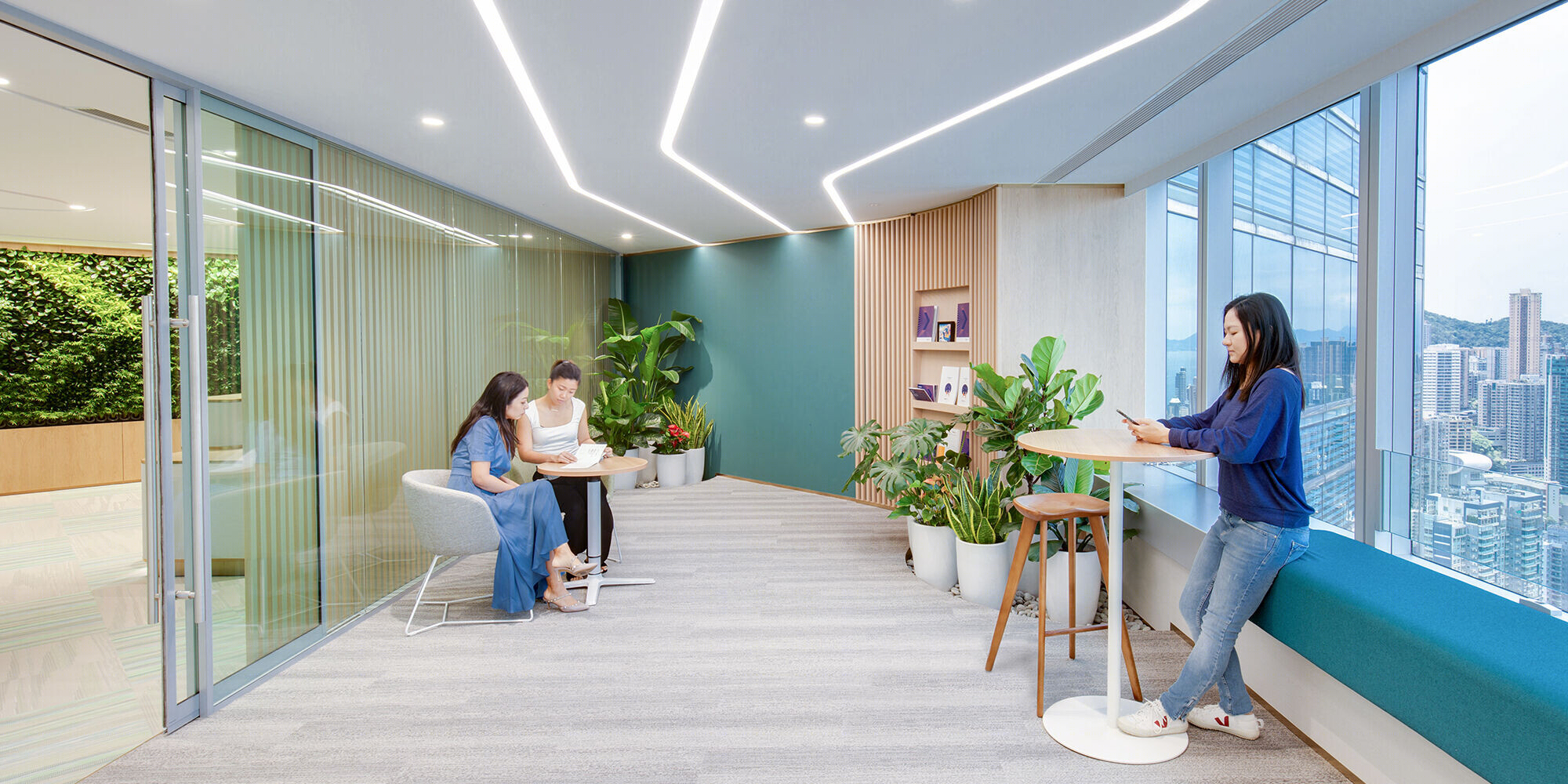 香港 Peak Reinsurance 办公室设计丨中国香港丨Space Matrix-12