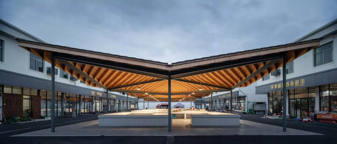 绍兴侠父村农贸市场改造,旧建筑新生-23