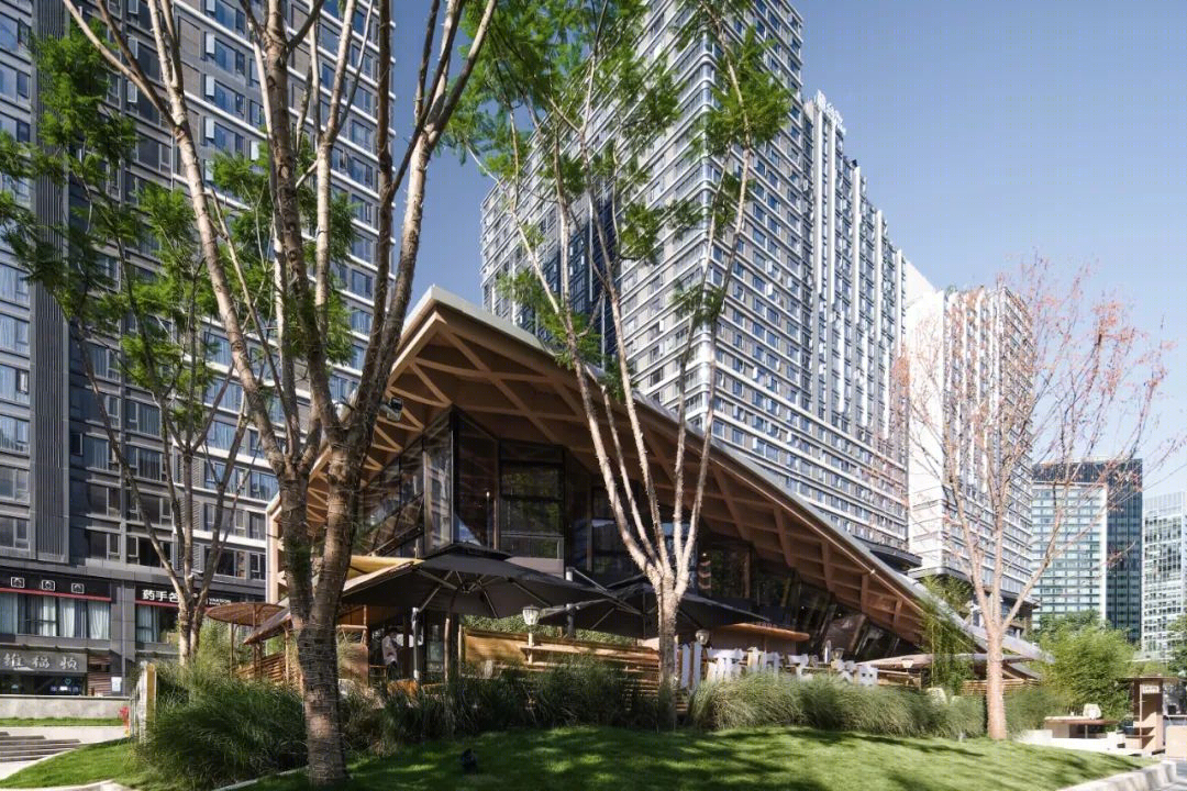 交子大道木屋顶餐厅丨中国成都丨BEHIVE 致野建筑-32