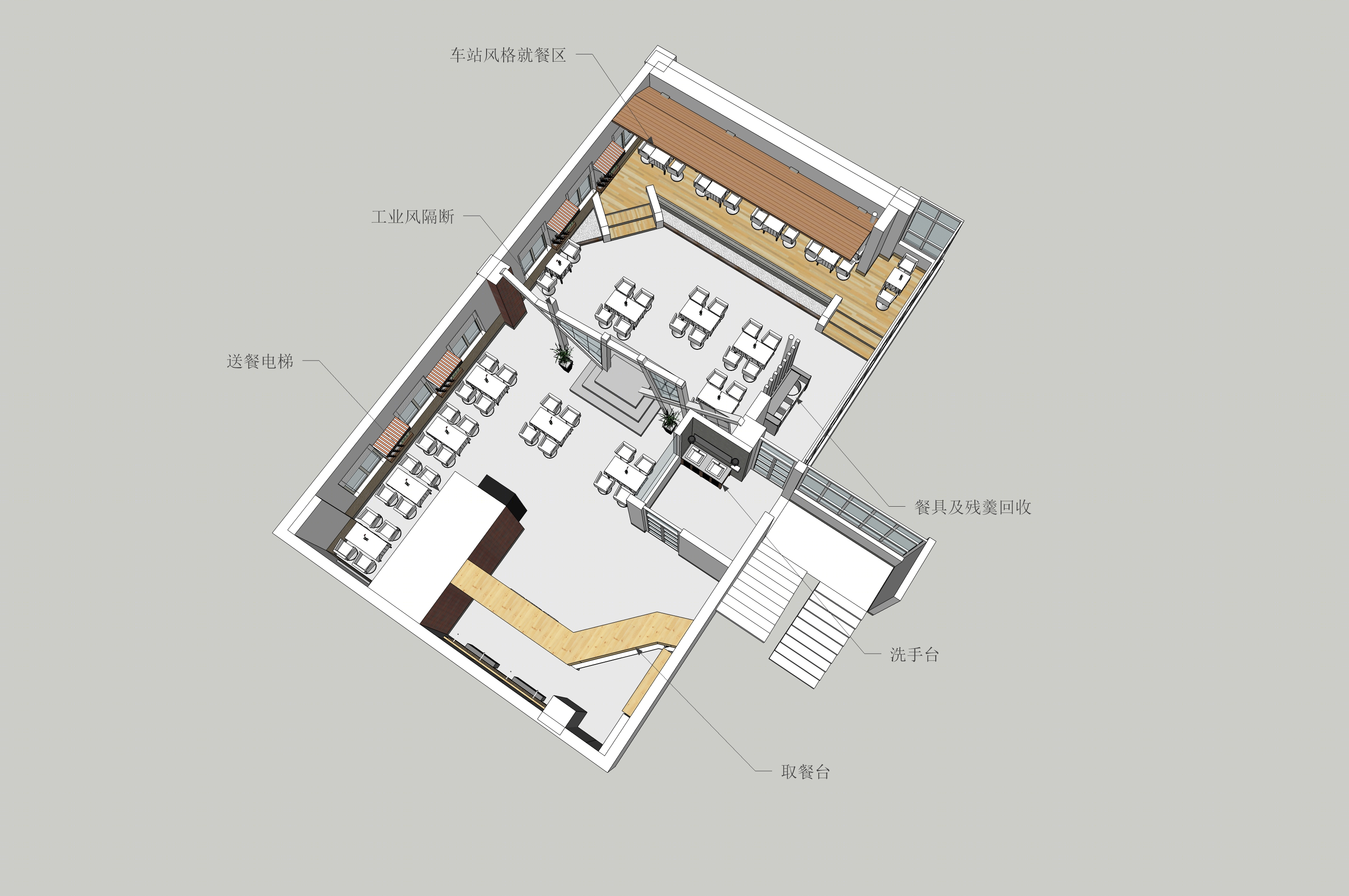羊坊店第五小学职工餐厅-7