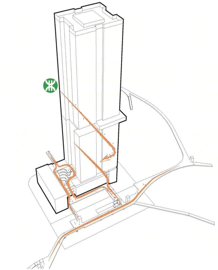 深圳华侨城宝辰大厦丨中国深圳丨深圳市库博建筑设计事务所有限公司(立方设计)-9