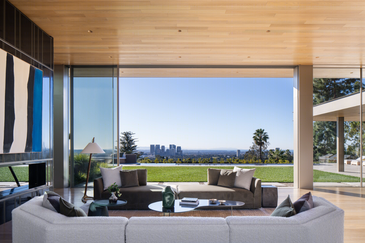 Laurel II House 比佛利山庄奢华别墅设计丨美国洛杉矶丨Annette English and Associates-34