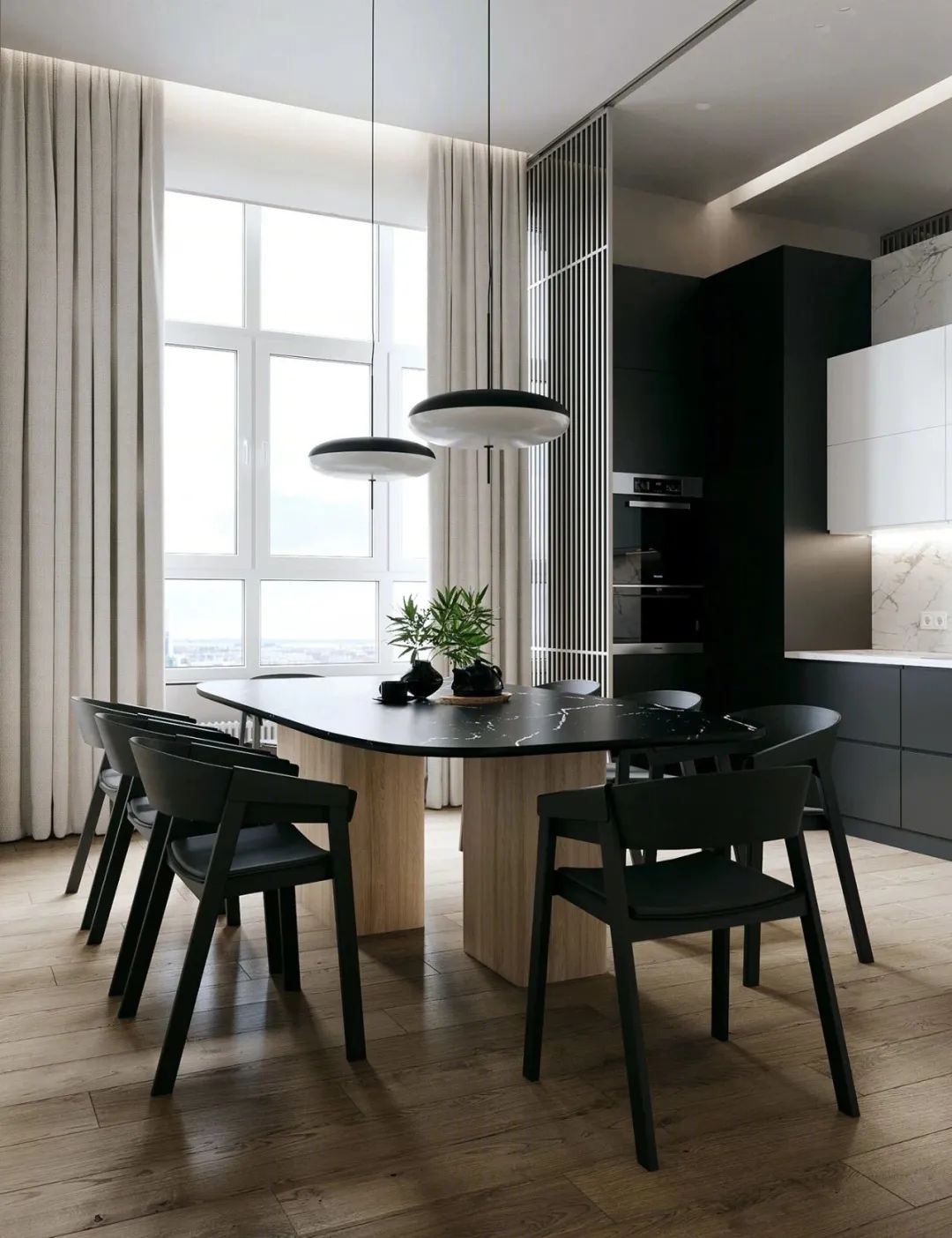 140㎡极简公寓丨俄罗斯设计师ANOVA INTERIOR DESIGN-20