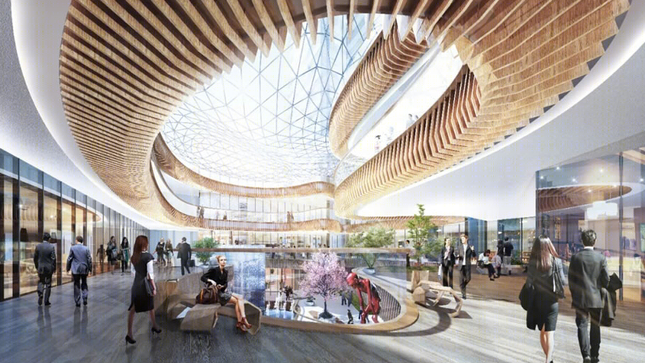 深圳华侨城宝辰大厦丨中国深圳丨深圳市库博建筑设计事务所有限公司(立方设计)-14