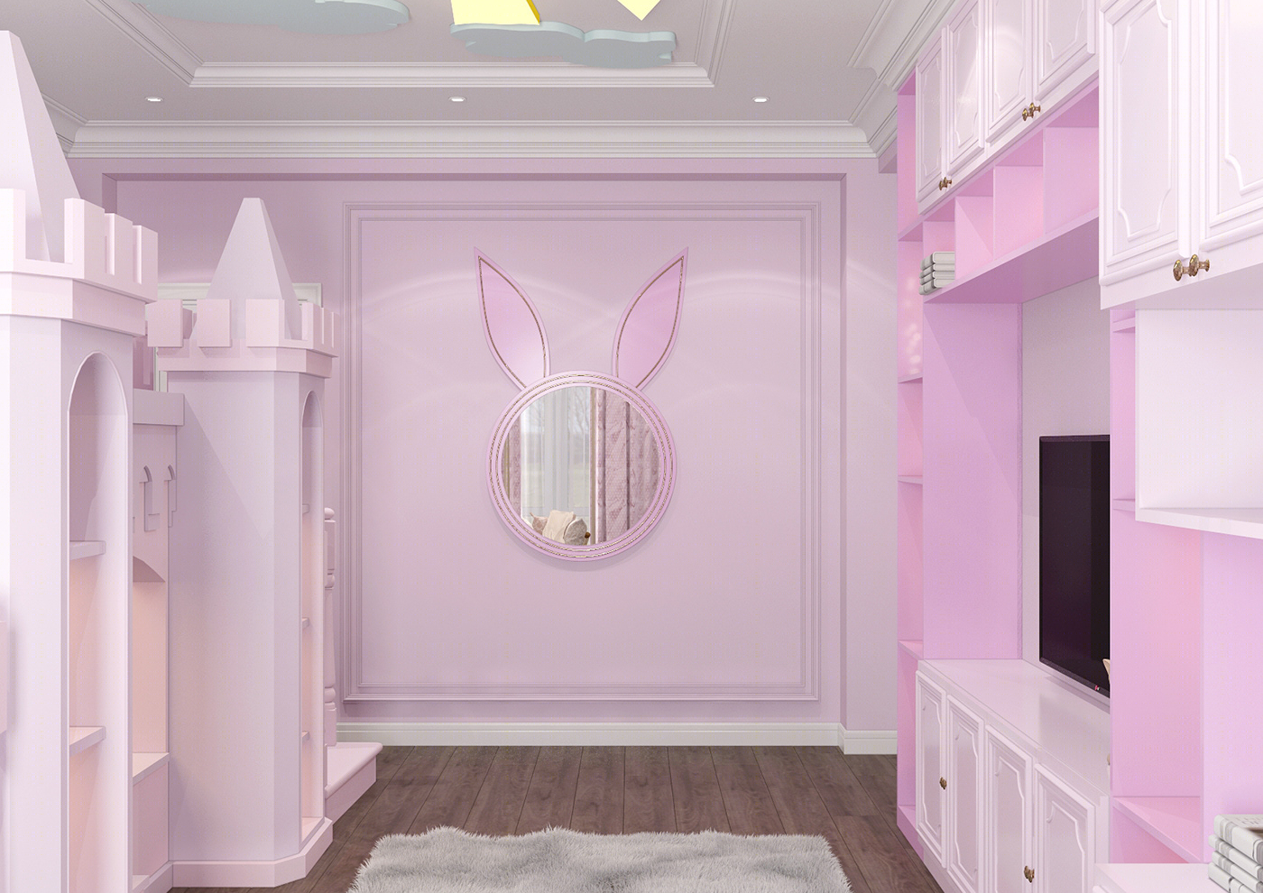 Girls bedroom(castle)-5