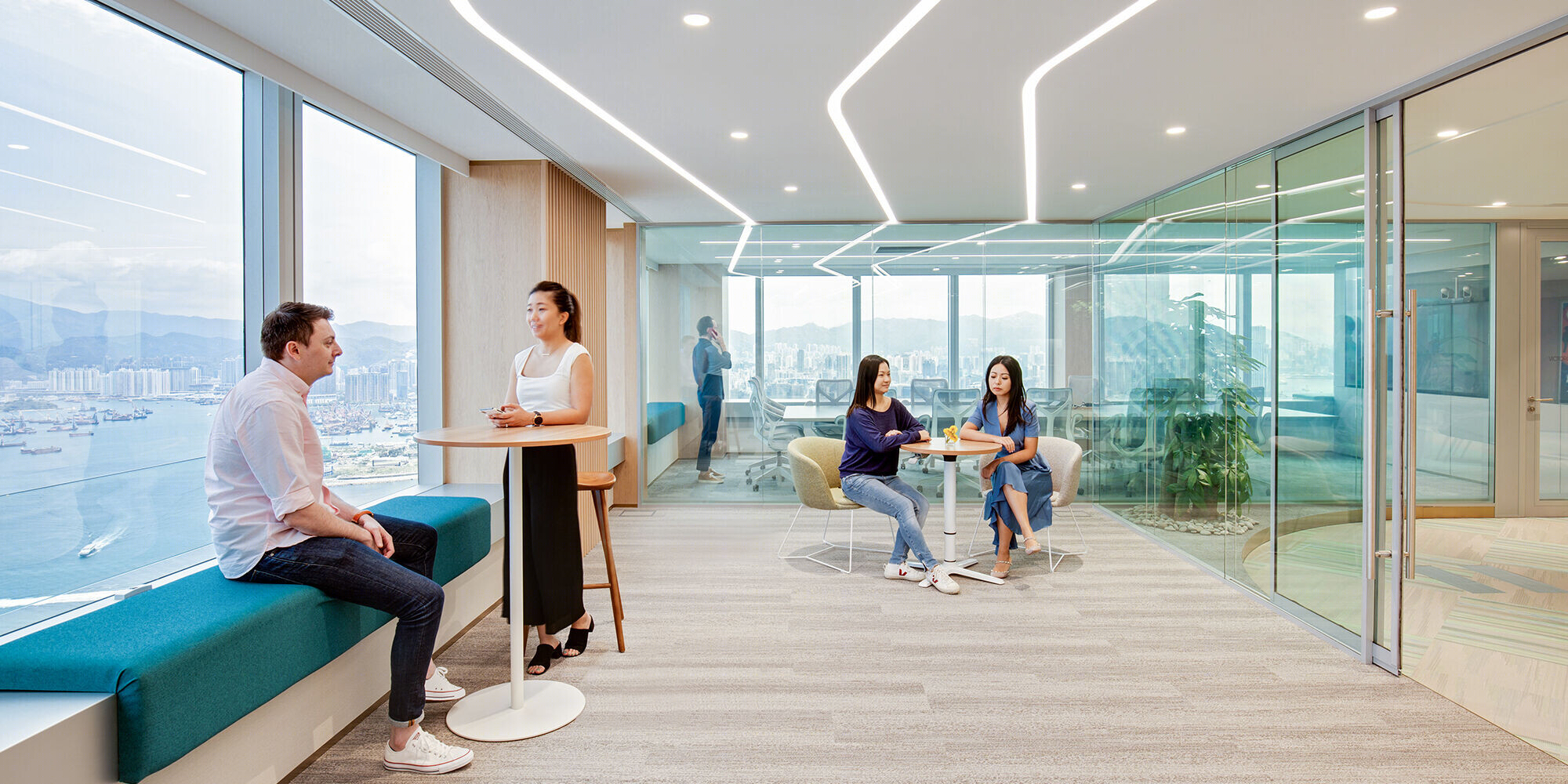 香港 Peak Reinsurance 办公室设计丨中国香港丨Space Matrix-13
