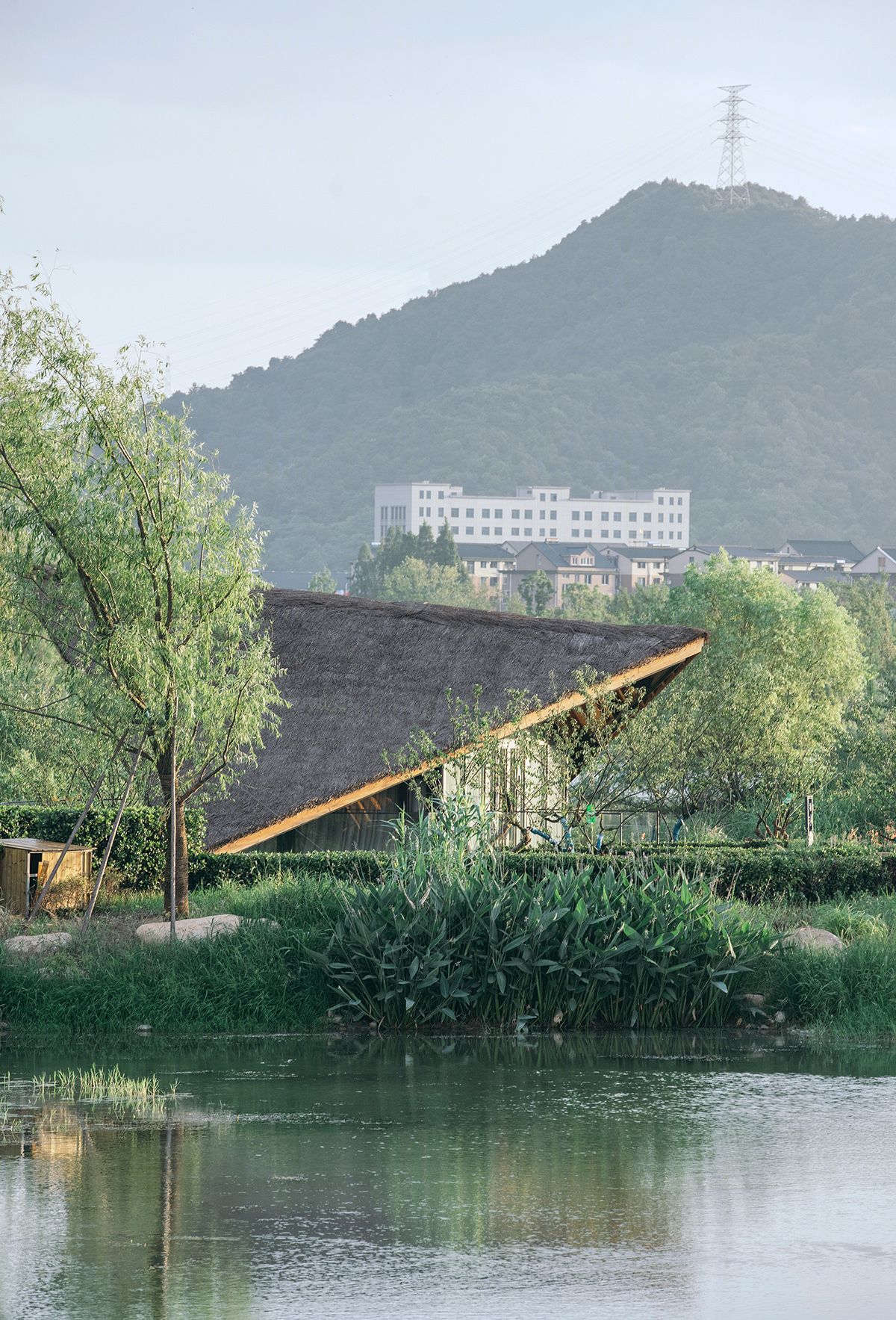 富阳阳陂湖湿地生态酒店丨中国杭州丨尌林建筑-35