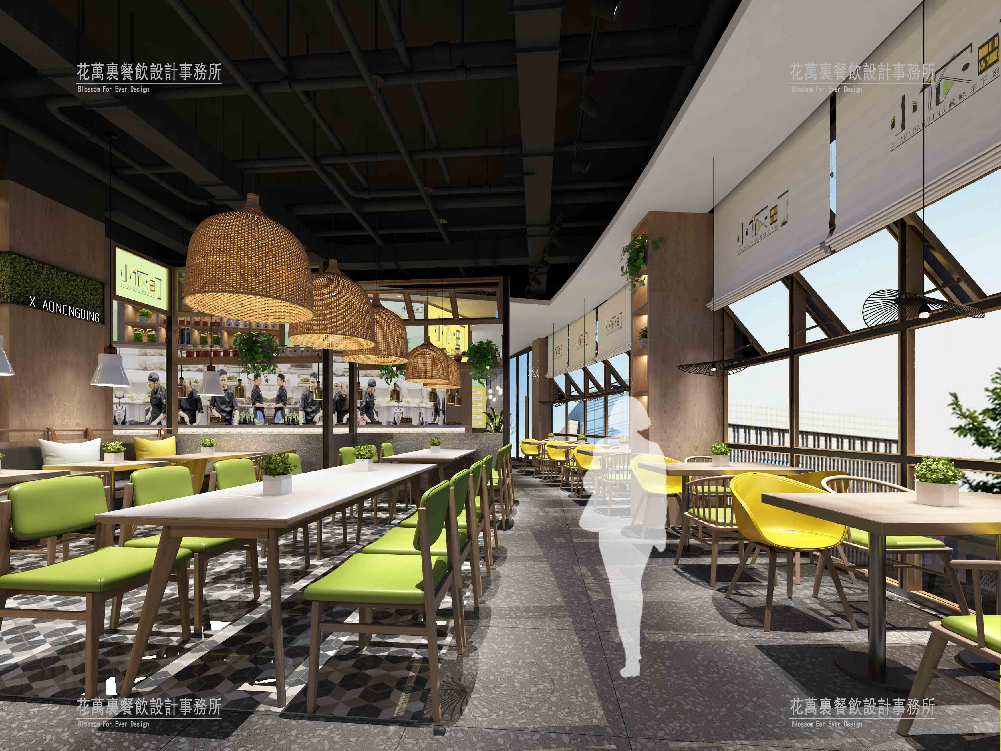花万里餐饮设计-小侬町空间设计案例赏析                     -4