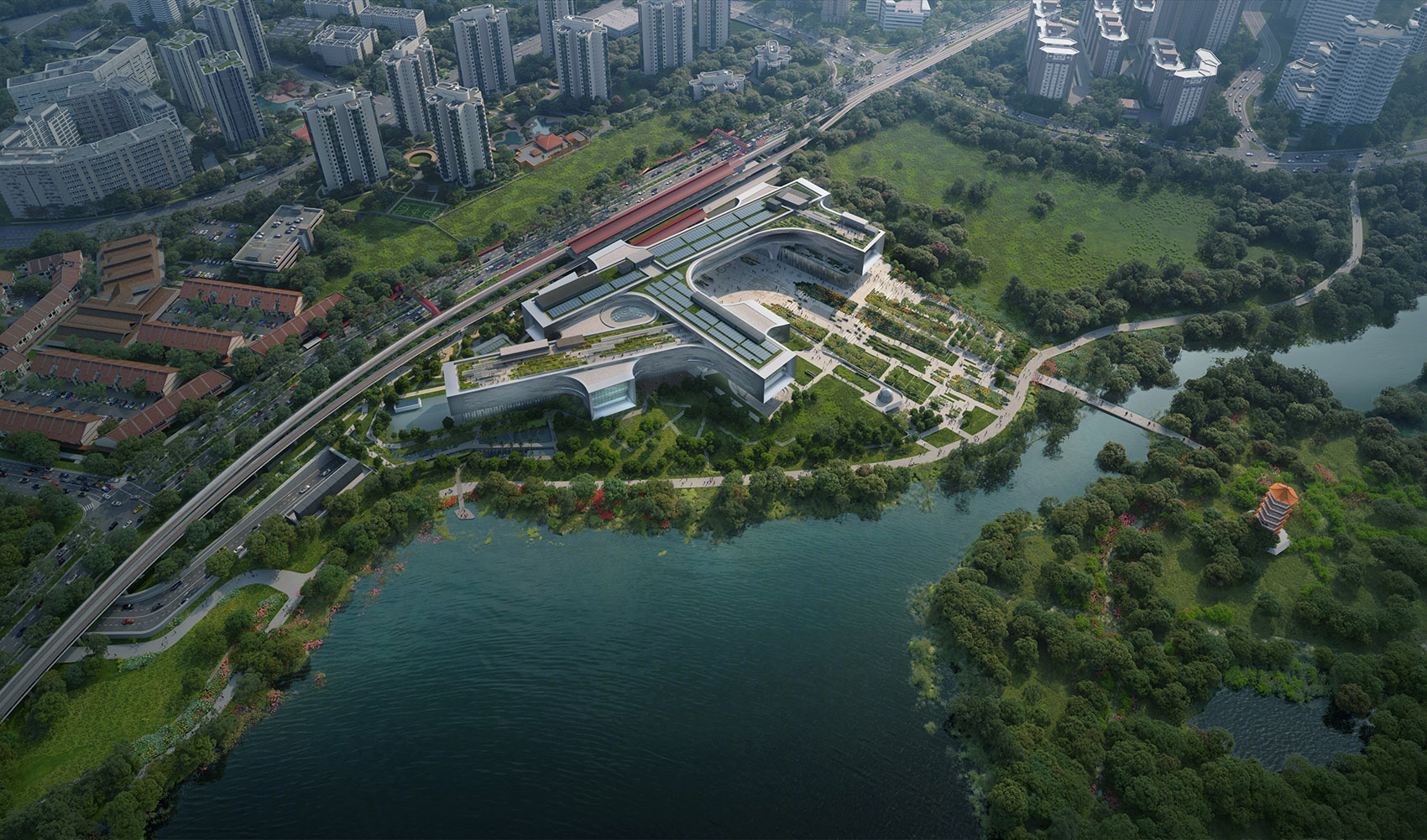 新加坡新科学中心丨扎哈·哈迪德建筑事务所（ZHA）与Architects 61合作设计-7