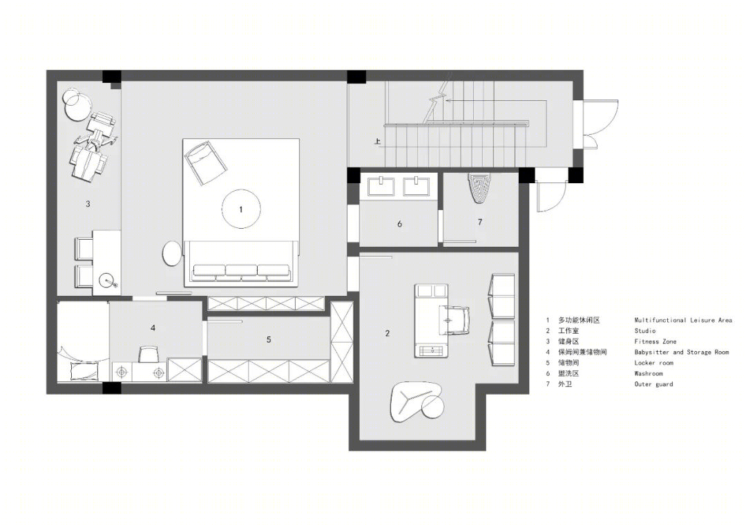 绍兴柯桥 460m²排屋 | 自然元素与幸福家庭的完美融合-44