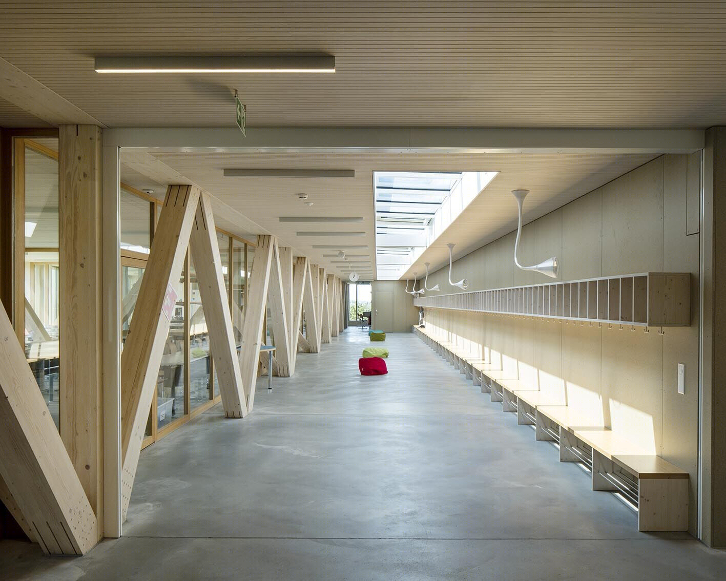 瑞士 SutzLattrigen 小学扩建-11