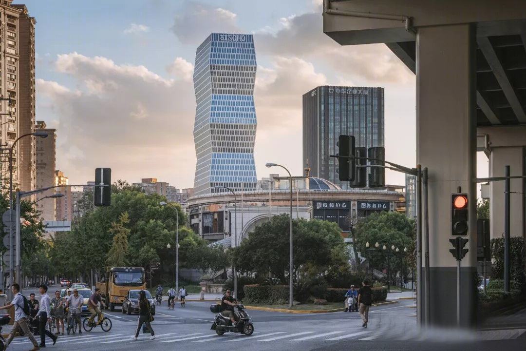 上海SOHO商业建筑丨KPF（建筑设计）,同济大学建筑设计研究院（本地设计单位）-7