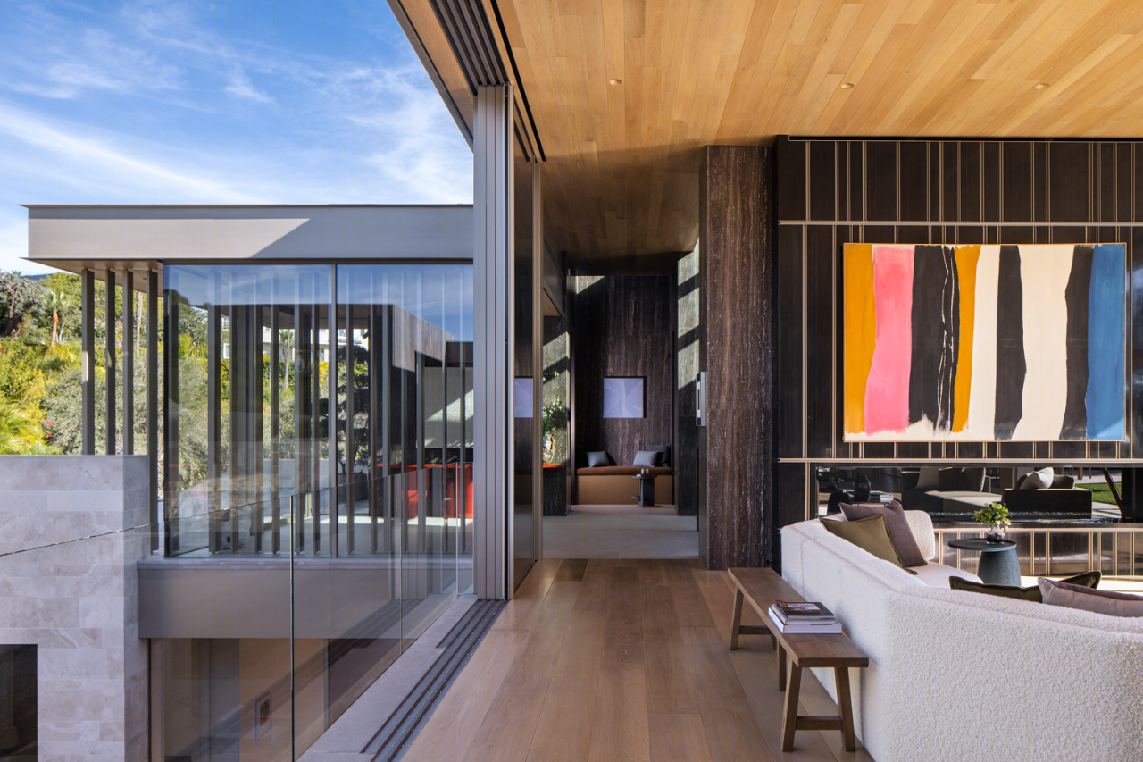 Laurel II House 比佛利山庄奢华别墅设计丨美国洛杉矶丨Annette English and Associates-36