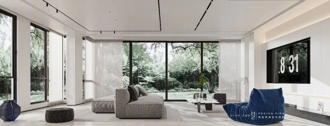 桂雨江南 450㎡现代极简住宅丨逸品装饰-43