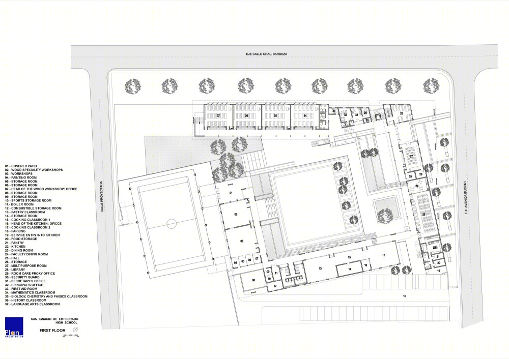 智利中学建筑-22
