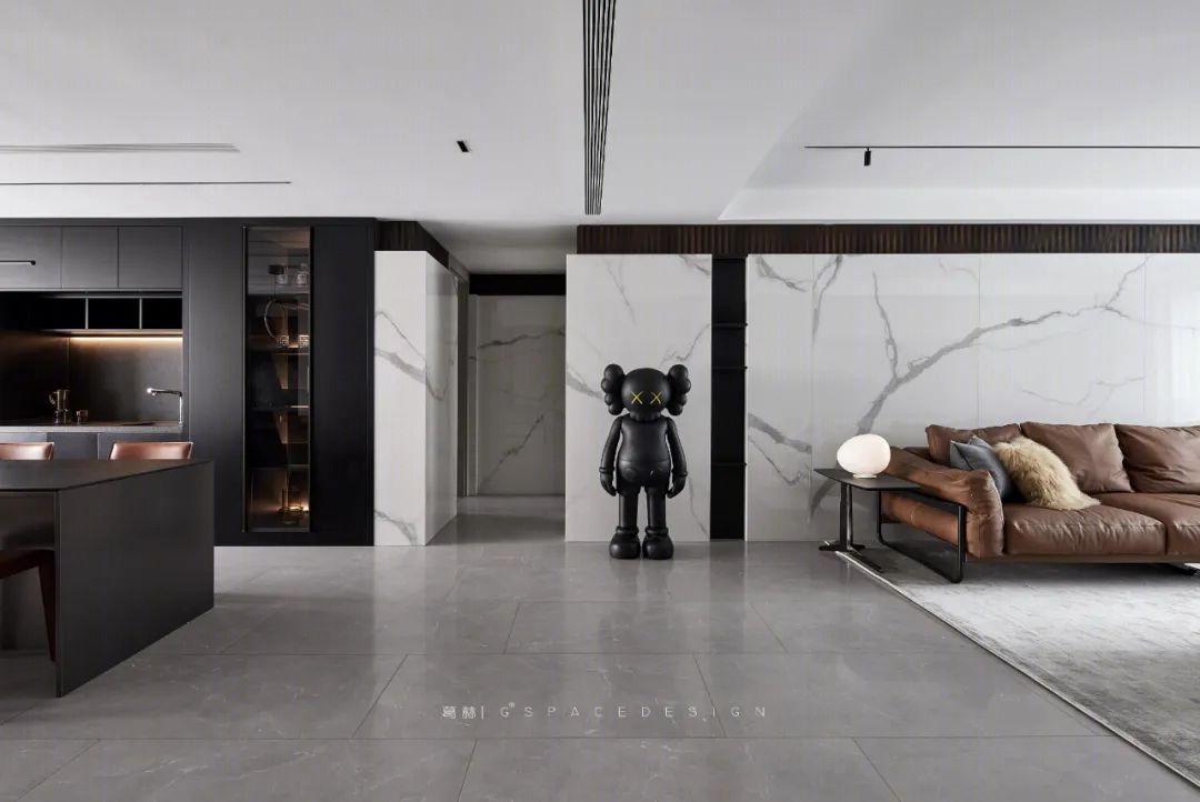 诸暨 150㎡现代简约家居,展现个性色彩-28